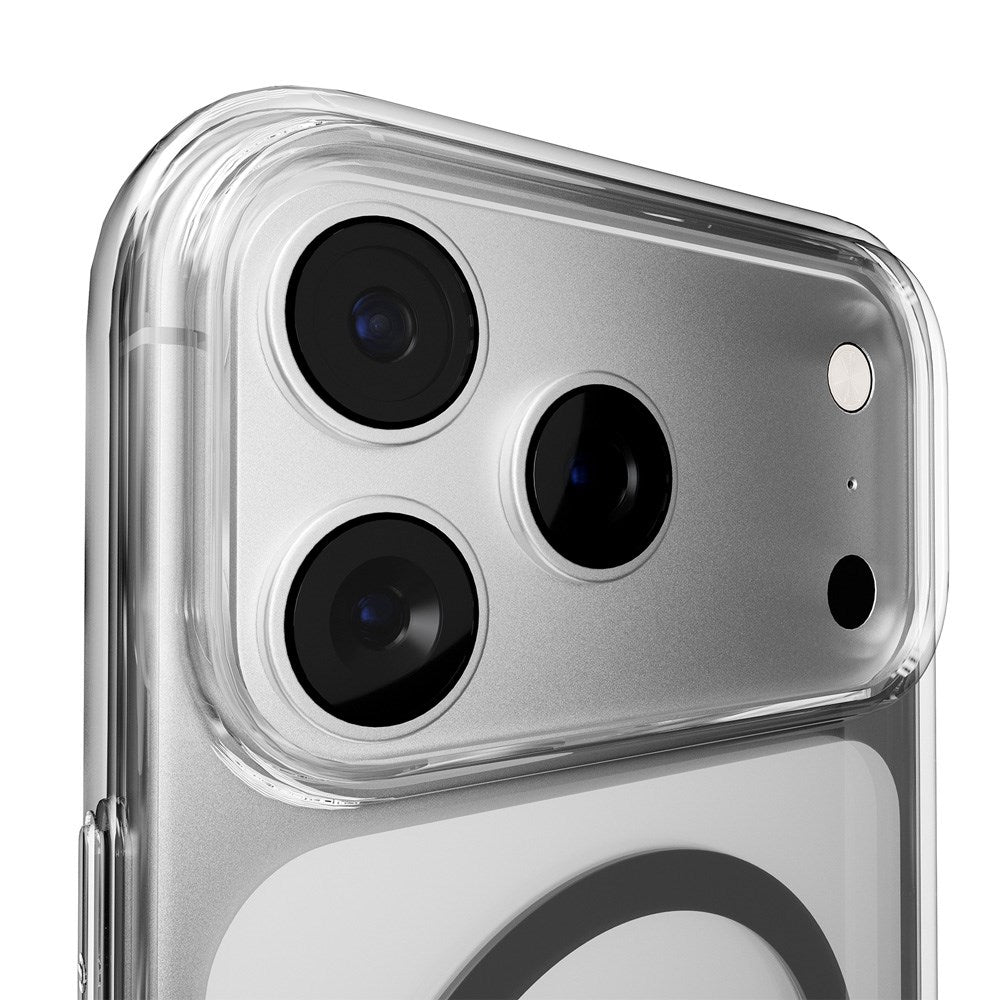 iPhone 17 Pro PURO LITE MAG Hybrid Skal - MagSafe Kompatibel - Genomskinlig / Grå