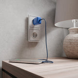 Puro ICON USB-C till USB-C-Kabel med 25W - 1,5m - Blå