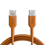 Puro ICON USB-C till USB-C-Kabel med 25W - 1,5m - Orange