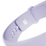 Apple Watch (38/40/SE/41/42mm) Puro ICON Silikon Klockarmband - Lavender Blue