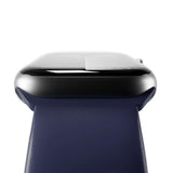 Apple Watch (42/44/SE/45/46/49mm) Puro ICON Silikon Klockarmband - Crown Blue