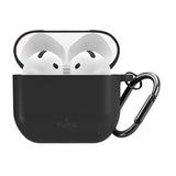 Apple AirPods (4. Gen.) PURO ICON Silikon Skal - Svart