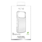 iPhone 17 Pro PURO Clear Mag Skal - Genomskinlig / Vit