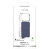iPhone 17 Pro PURO Clear Mag Skal - Genomskinlig / Blå