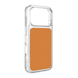 iPhone 17 Pro PURO Clear Mag Skal - Genomskinlig / Orange