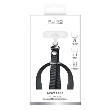 Puro Move Lace Mobile-Rem med Insatsplatta - Svart
