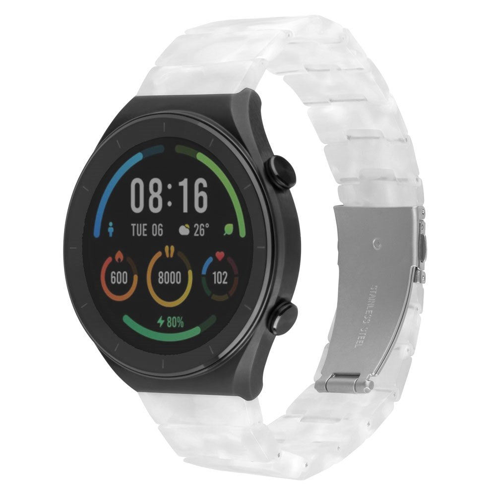 Fixed Universal Quick Release Harts Smartklockarmband (20mm) - Vit