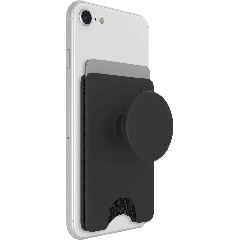 POPSOCKETS PopWallet+ 2-i-1 Korthållare Popsocket – Black