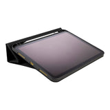 iPad 10.9" (2022) Tucano Up Plus Folio Läder Fodral m. Apple Pennhållare - Svart