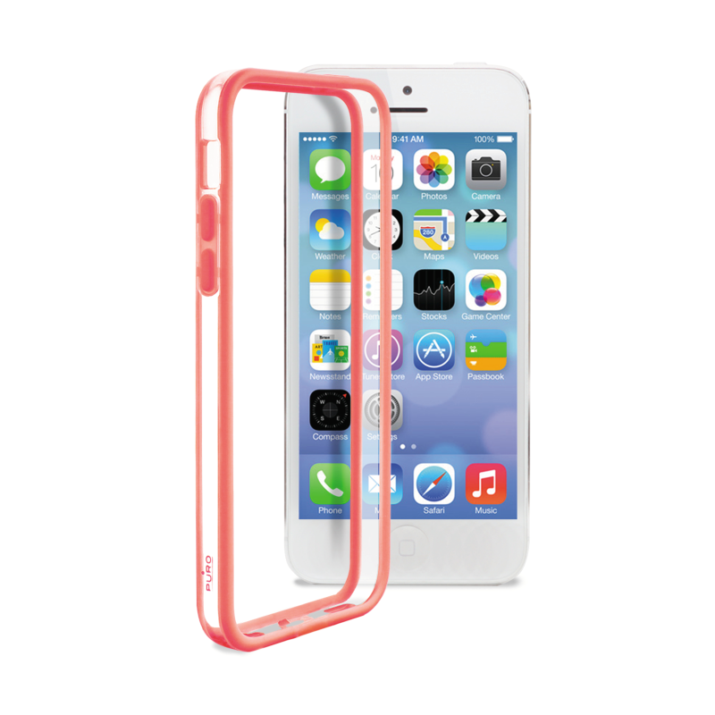 iPhone 5C Puro Bumper Skal - Lax