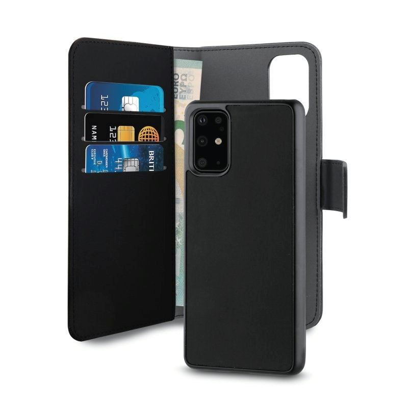 Huawei P40 Case Puro Wallet Löstagbar 2-i-1 Svart