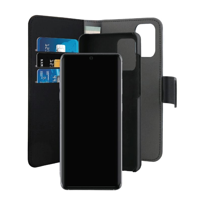 Huawei P40 Case Puro Wallet Löstagbar 2-i-1 Svart