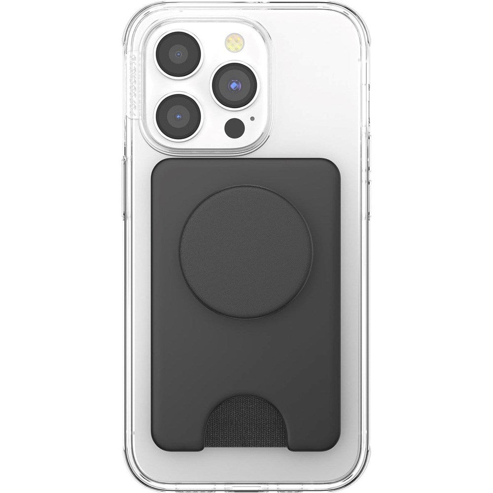 POPSOCKETS MagSafe Grip med Korthållare - Svart