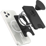 POPSOCKETS MagSafe Grip med Korthållare - Svart