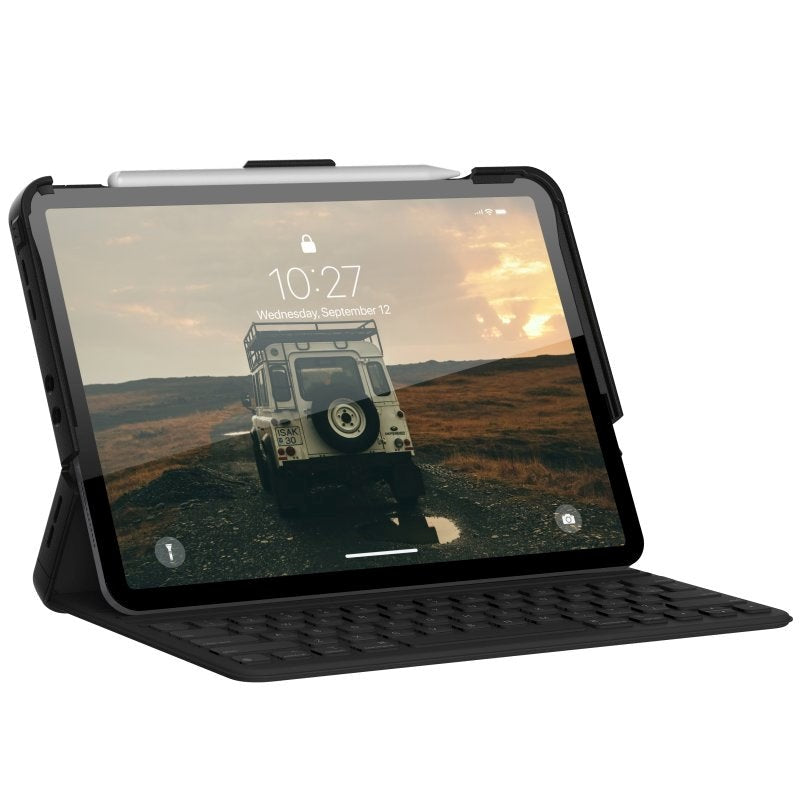 iPad Pro 12.9" (2022 / 2021 / 2020 / 2018) UAG Scout Series Fodral - Specialanpassat För Apple Smart Keyboard - Svart