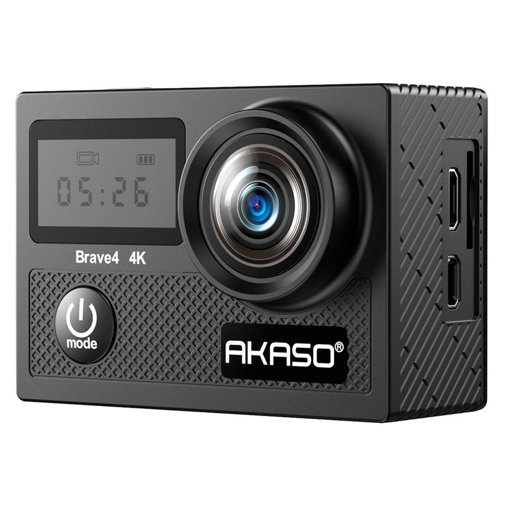 AKASO Brave 4 Action Kamera - Ultra HD 4K - Svart