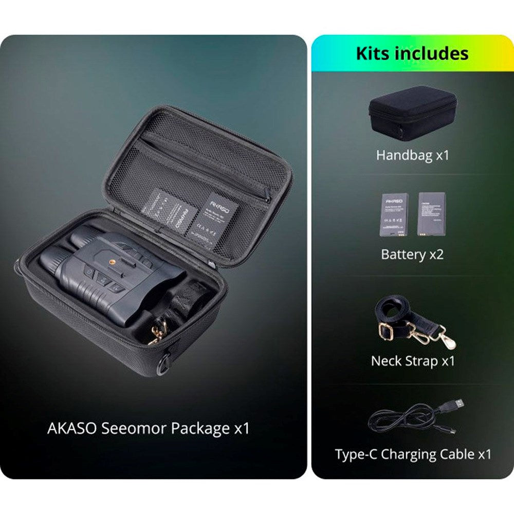 AKASO Seemor 4K Nattkikare - Svart