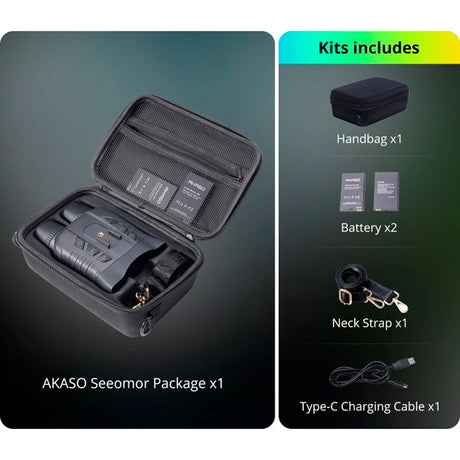 AKASO Seemor 4K Nattkikare - Svart