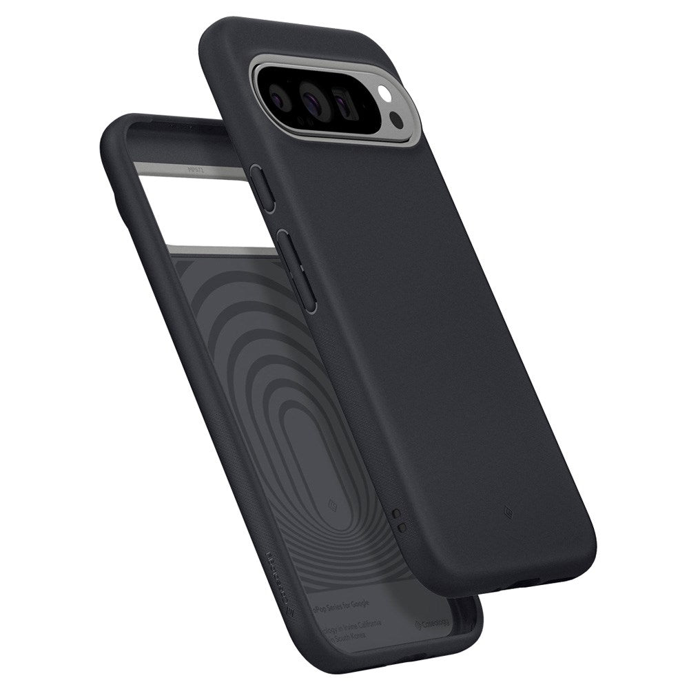 Google Pixel 9 Pro XL Spigen Caseology Nano Pop Flexibel Plast Skal - Svart / Grå