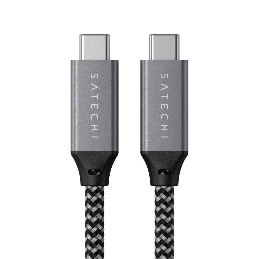 Satechi USB4 PD 100W USB-C till USB-C Kabel 80cm - Sort