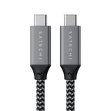 Satechi USB4 PD 100W USB-C till USB-C Kabel 80cm - Sort