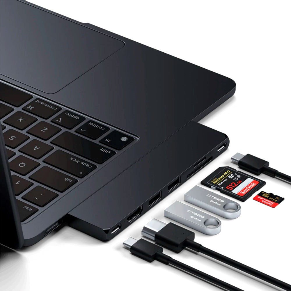 Satechi USB-C Pro Hub Slim med HDMI 100W - Midnight