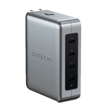 Satechi 145W USB-C GaN PD Reseladdare 4 x USB-C - Space Grey