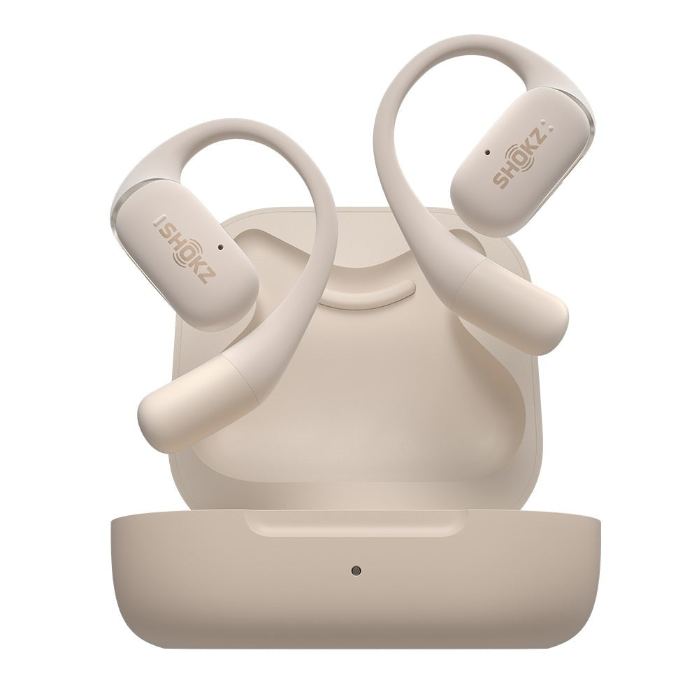 Shokz OpenFit True Wireless Hörlurar - Beige