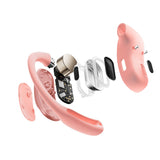 Shokz OpenFit Air True Wireless Hörlurar - Rosa