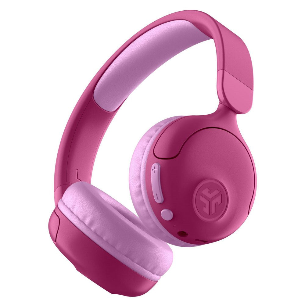 JLab JBuddies Pop 2-i-1 Trådlösa Hörlurar för Barn - On-Ear - Rosa