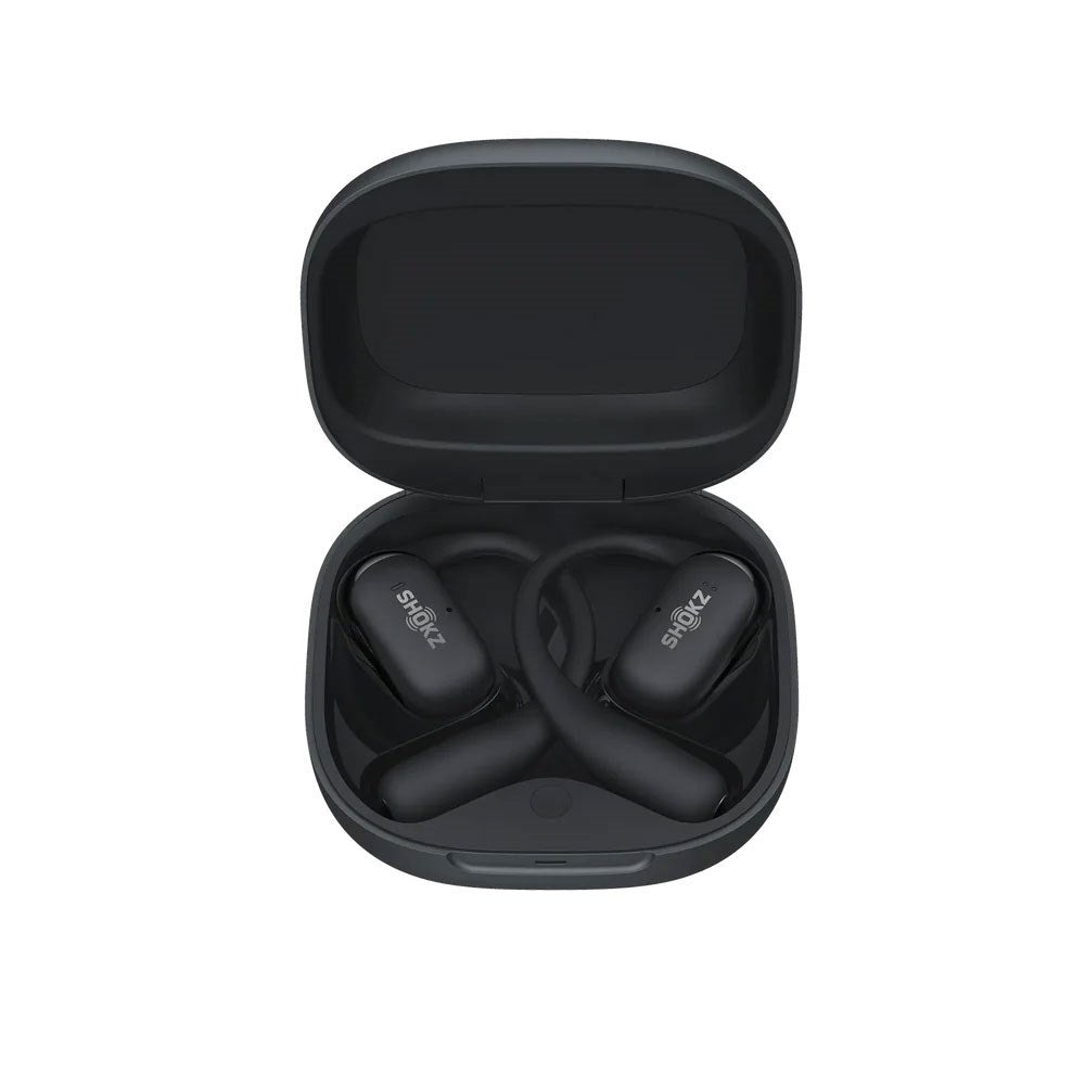 Shokz OpenFit 2+ True Wireless Open-Ear Hörlurar - Svart