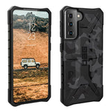 Samsung Galaxy S21+ (plus) UAG PATHFINDER SE Series Skal - Black Midnight Camo - Svart Camo