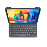 iPad Air (2022 / 2020) Zagg Pro Keys Keyboard (Nordisk Tangentbord med Skal) - Charcoal