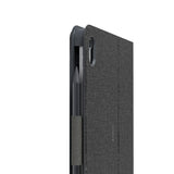 iPad 10.9" (2022) - Zagg Messenger Folio 2 Tangentbord (Nordiskt) med Apple Pencil Hållare - Charcoal