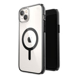 iPhone 14 Plus Speck Presidio Perfect - Clear Case Skal - MagSafe-kompatibelt - Transparent / Svart