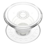 PopSockets PopGrip Avtagbart Grepp med Stativfunktion - Transparent