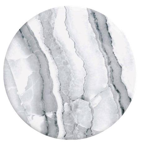 POPSOCKETS PopGrip Basic White Granite m. Stativfunktion
