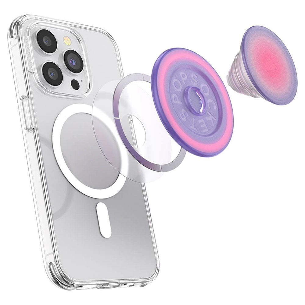 POPSOCKETS PopGrip Aura MagSafe - Stativ och Grepp