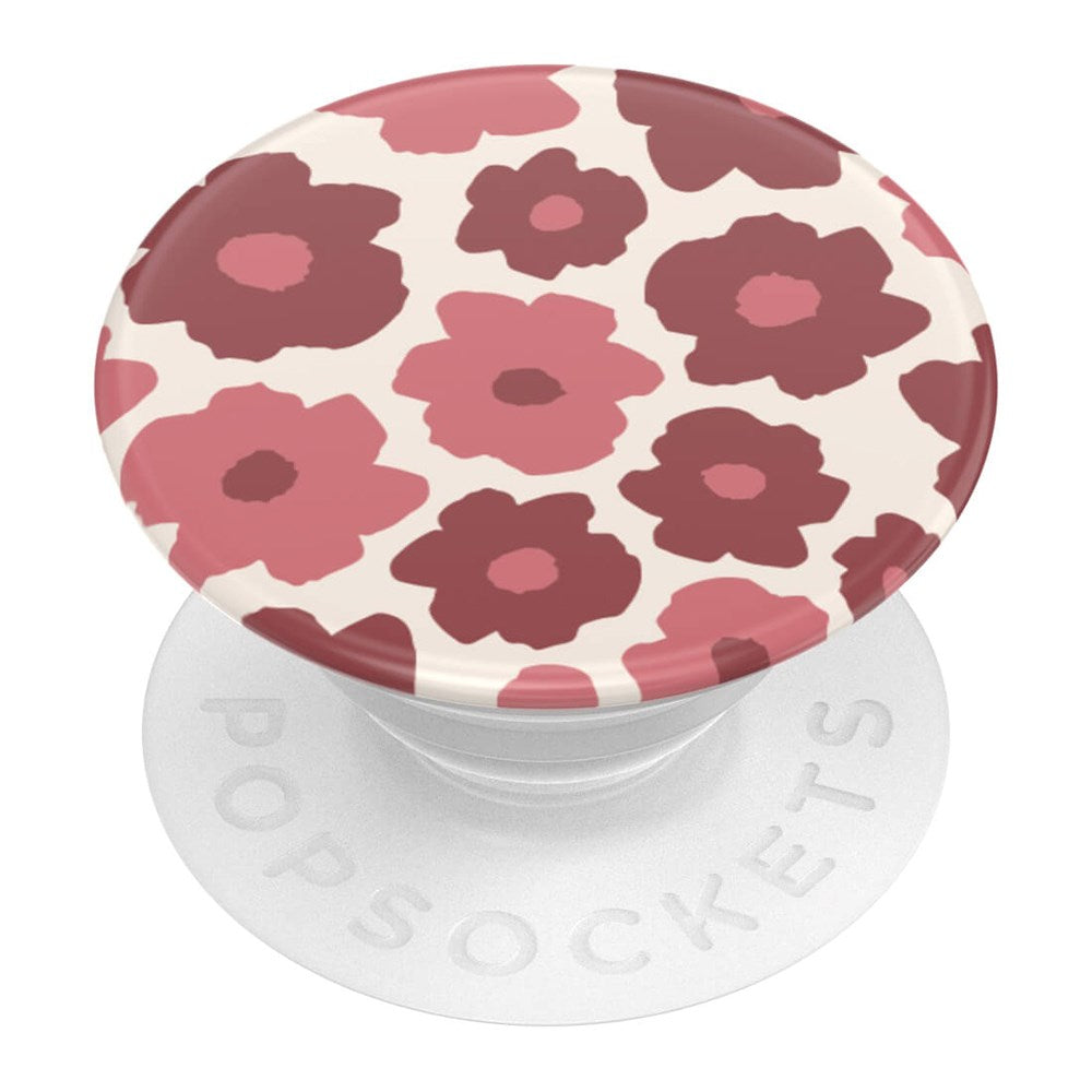 PopSockets PopGrip Original Mauve Floral Avtagbart Grepp med Stativfunktion