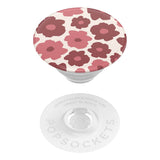 PopSockets PopGrip Original Mauve Floral Avtagbart Grepp med Stativfunktion