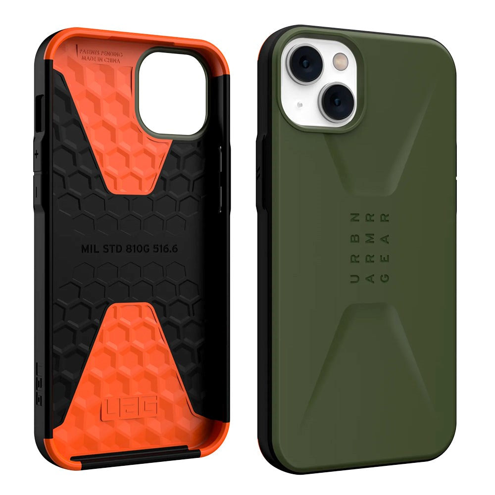 iPhone 14 Plus UAG CIVILIAN Series Skal - Olive