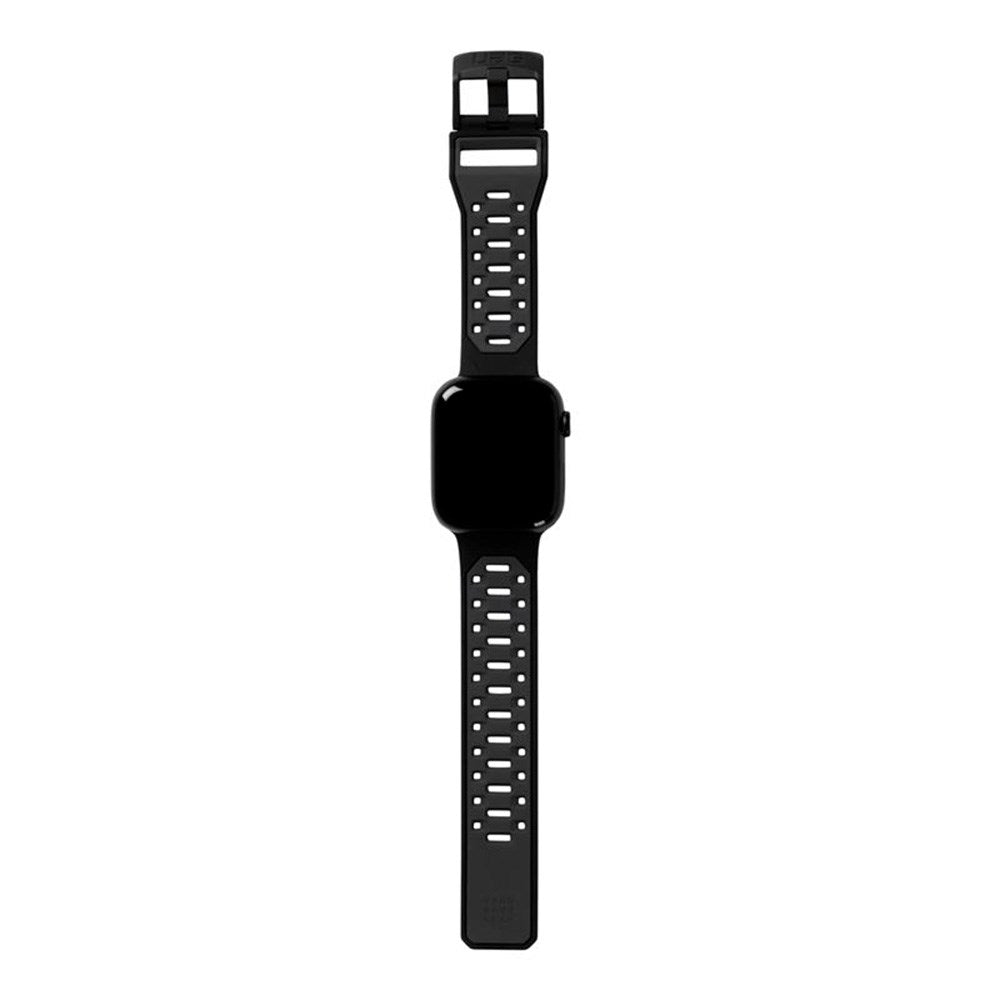 Apple Watch (42/44/SE/45/46/49mm) UAG Civilian Silikon Rem - Svart