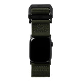 Apple Watch (42/44/SE/45/46/49mm) UAG Active Strap Tyg Rem - Grön