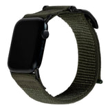 Apple Watch (42/44/SE/45/46/49mm) UAG Active Strap Tyg Rem - Grön