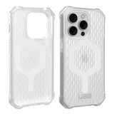iPhone 14 Pro UAG ESSENTIAL ARMOR Series Skal - MagSafe-kompatibelt - Frosted Ice - Transparent