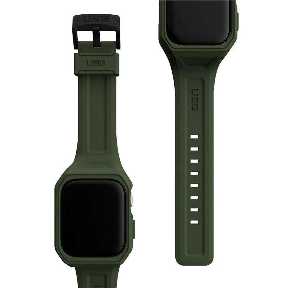 Apple Watch (42/44/SE/45/46/49mm) UAG Scout+ Skal & Rem - Olive