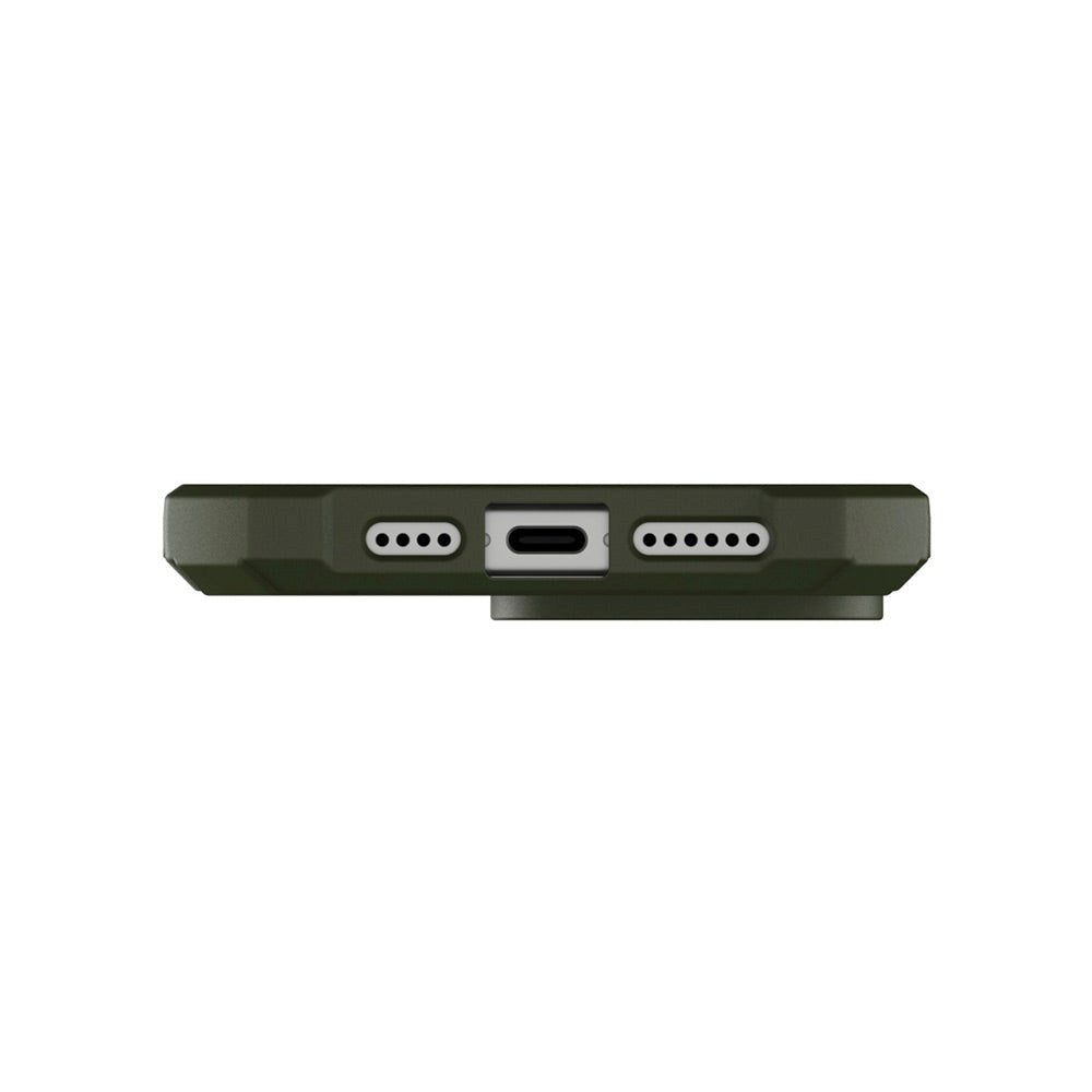 iPhone 15 Pro UAG ESSENTIAL ARMOR Series Skal - MagSafe Kompatibel - Olive