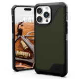 iPhone 15 Pro UAG METROPOLIS LT Series Skal - DuPont™ Kevlar - MagSafe Kompatibel - Olive