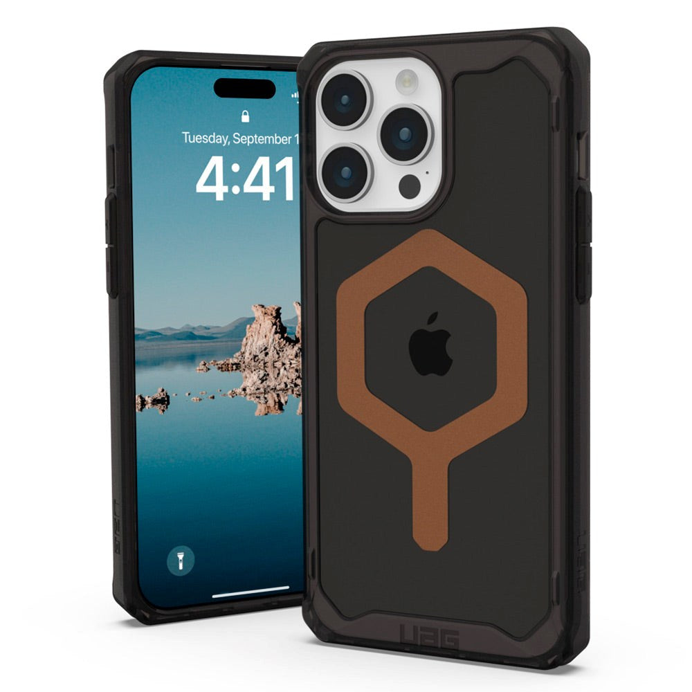 iPhone 15 Pro UAG PLYO Series Skal - MagSafe-Kompatibel - Black / Bronze