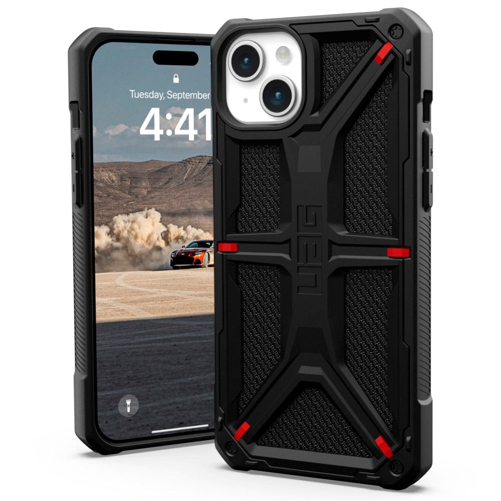 iPhone 15 Plus UAG MONARCH Series Skal - Black